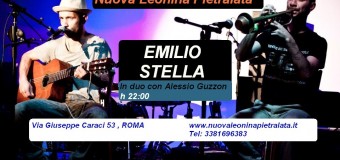 Sabato 1 giugno 2013 ore 22:00 – Emilio Stella in concerto